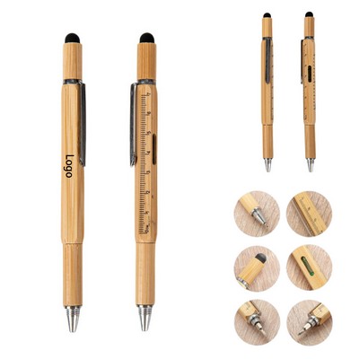 6" 1 One Bamboo Tool Pen