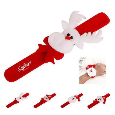 Festive Holiday Slap Bracelet