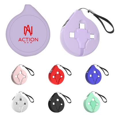 Retractable 3-in-1 Charging Cable