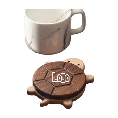 Funny turtle shaped coaster