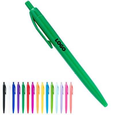 Plastic Retractable Gel Pen