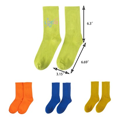 Personalized Sports Crew Socks