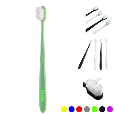 Custom Ultra-Soft Travel Toothbrush – 10,000+ Fine Bristles, Sensitive Gum Care