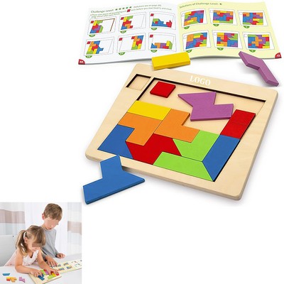 Geometric Montessori Puzzle