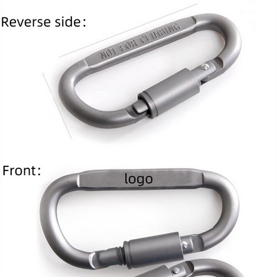 65lb Aluminum Carabiner Keychain