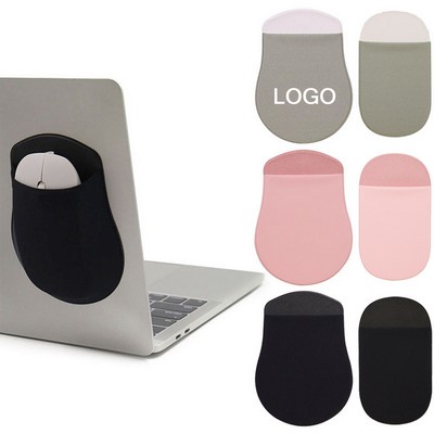 Stick-On Mouse Pad Pouch