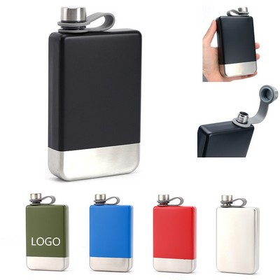 9oz Stainless Steel Whiskey Wine Bottle