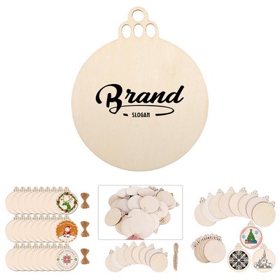 Wooden Christmas Ornament