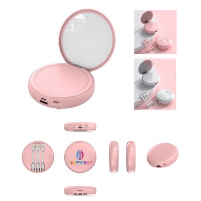 Led Makeup Mirror With Power Bank