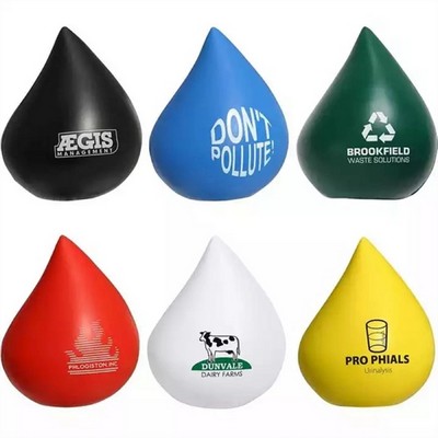 Water Drop Shaped Stress Reliever Toy