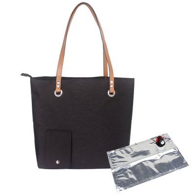 Waterproof Travel Wine Cooler Tote for Women