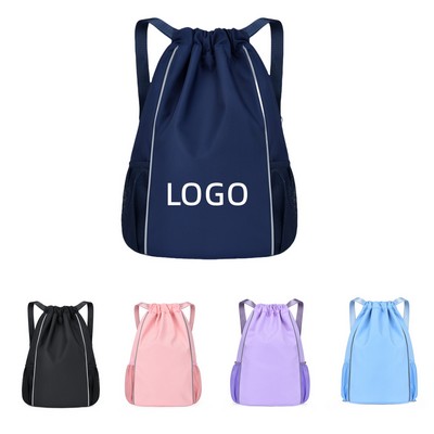 Drawstring Casual Backpack