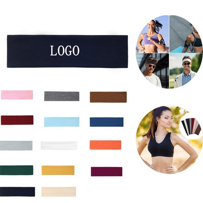 Womens Non Slip Sport Headbands Workout Yoga Running Hairbands