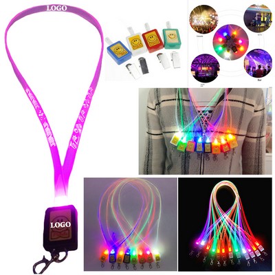 Illuminated LED Lanyard