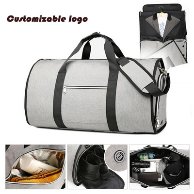 Travel Duffle Bag With Shoe Compartment
