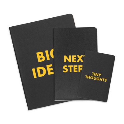 Moleskine® Assorted Size Cahier 3-Pack - Black