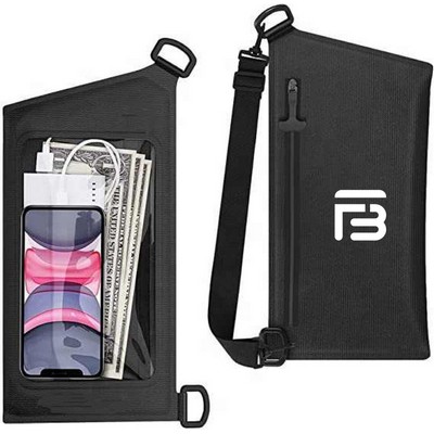 Airtight Waterproof Zippered Shoulder Bag