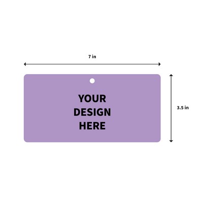 7" x 3.5" Event Badge