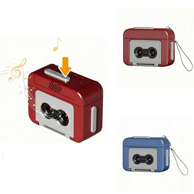 Mini Tape Recorder Keychain