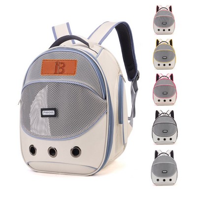 Breathable Oxford Pet Carrier Backpack