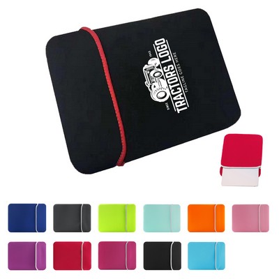 Reversible Flap Neoprene Laptop Sleeve