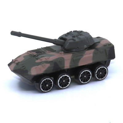 3.5" Wheeled Tank with Turret – Diecast Models