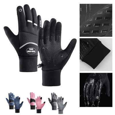 Outdoor Sports Touchscreen Ski Gloves