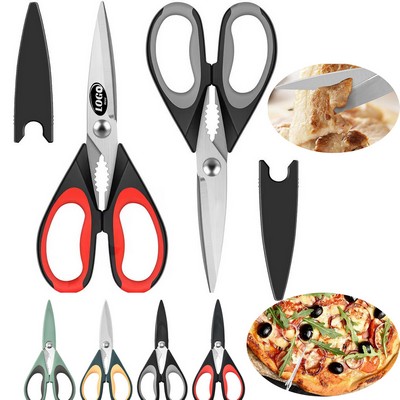 All Purpose Kitchen Shears With Protective Sheath