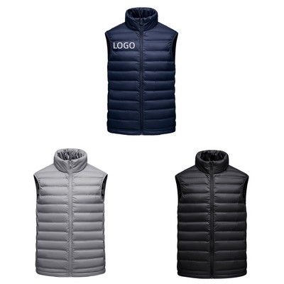 White Lightweight Mock Neck Crop Tank Top