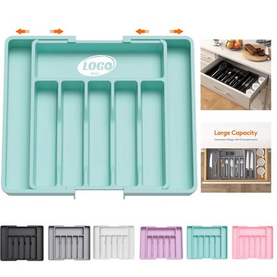 Silverware Drawer Organizer Tray