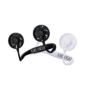 Compact Neck Fan with Detachable USB Charging