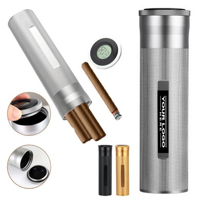 Aluminum Cigar Humidor Tube