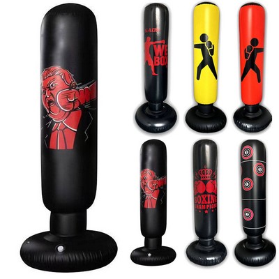 Custom Inflatable Standing Punch Bag Tumbler Boy