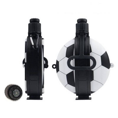 Football Shaped Collapsible Water Bottle