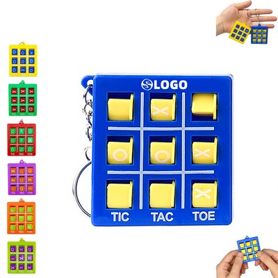 Tic Tac Toe Keychain
