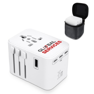 35W Universal Travel Adapter With 5 USB Ports