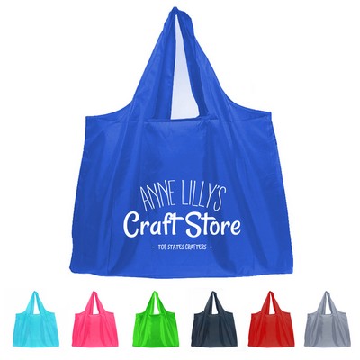 Eco-Friendly Foldaway Polyester Tote Bag