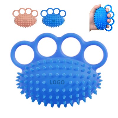 5LB Silicone Grip Ball Stress Ball with 3D Massage Nodes