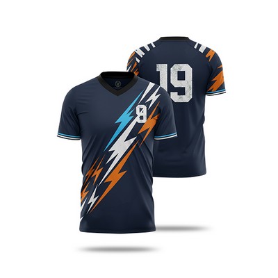 Sublimation UPF Mesh Soccer Jersey - Men Women Kids