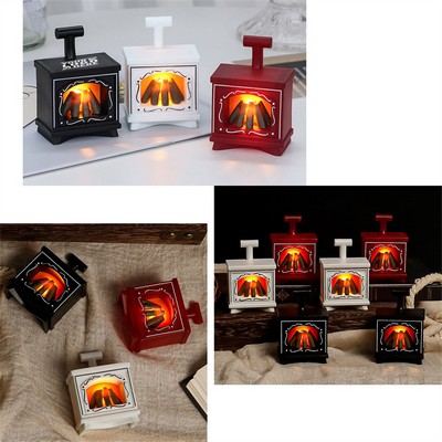 LED Mini Glowing Wall Fireplace