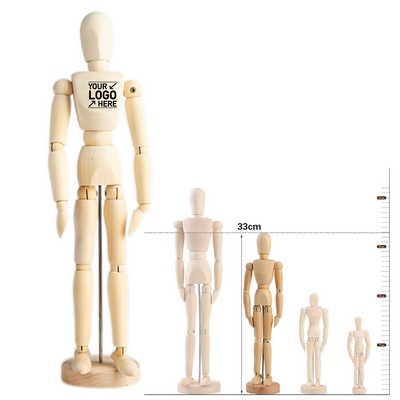 12" Wooden Drawing Models