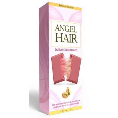 2.65 Oz Angel Hair Dubai Chocolate Bar