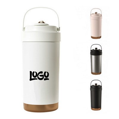 18Oz Stainless Steel Double Wall Insulated Vacuum Bottle