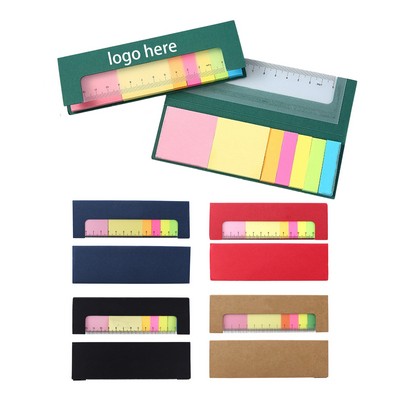 Ruler and Sticky Notes Set