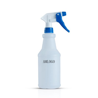 16oz Plastic Trigger Spray Bottle with Adjustable Nozzle