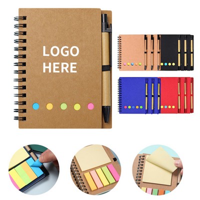 Spiral Bound Notebook & Pen Set