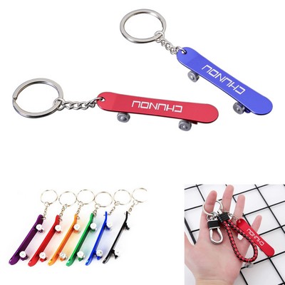 Metal Scooter Keychain Bottle Opener