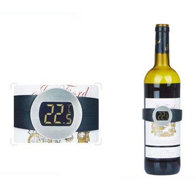 Red Wine Temperature Gauge Bottle