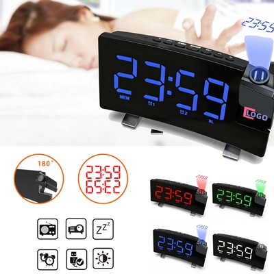 Digital Projection Alarm Clock