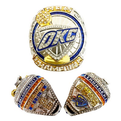 Custom Sparkling Magnetic Detachable Championship Ring